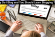 Why Do I Blog and You Should Learn Blogging Too